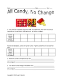 Graphing Linear Functions with Candy: kid friendly, tables
