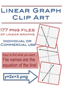 Preview of Linear Graph Clip Art - 177 png files