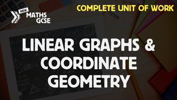 Preview of Linear Graphs & Coordinate Geometry - Complete Unit of Work