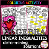 VALENTINES DAY Linear Inequalities Determining Solutions A
