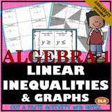 Linear Inequalities with Graphs | Cut and Paste Activity w