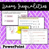 Linear Inequalities PowerPoint