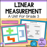 Linear Measurement & Area Unit - Grade 3 Math (Ontario Cur