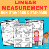 Linear Measurement: Estimate & Measure Length worksheet /N