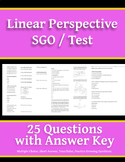 Linear Perspective Pre/Post Assessment SGO Test Quiz