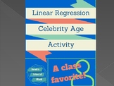 Linear Regression Celebrity Age Activity