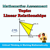 Linear Relationships Assessment Booklet-Formulas and Solutions