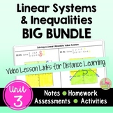 Linear Systems BIG Bundle (Algebra 2 - Unit 3)