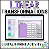 Linear Transformations Activity for Google Slides ™