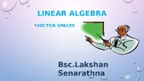 Linear algebra Vector space note