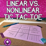 Linear and Nonlinear Functions Activity: Tic-Tac-Toe