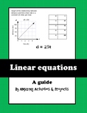 Linear equations