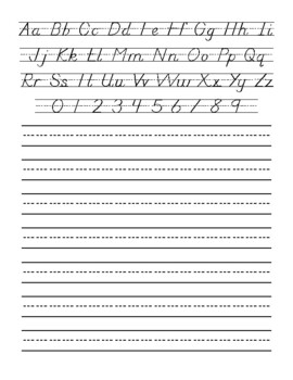 Dysgraphia Writing Paper | Adaptive Highlighted Handwriting Practice Paper:  Visual Cues with Colored Lines and Left Margins for Kids