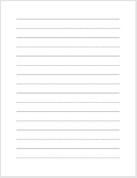 Preview of Lined Paper