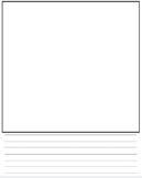Lined Paper "Mini Book" Template