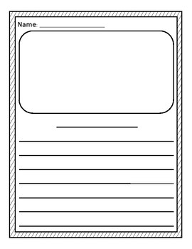 Preview of Lined Paper- With and without box