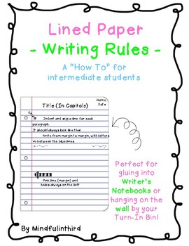 Essay writing rules