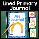 Lined Primary Writing Journal