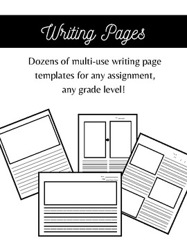 Preview of Lined Writing Pages