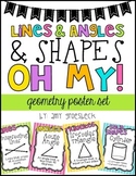 Lines & Angles & Shapes! Oh My! – Geometry Poster Set