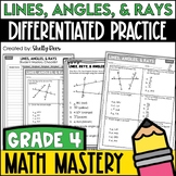 Rays, Lines and Angles Worksheets