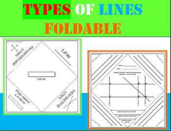 Preview of Types of Lines