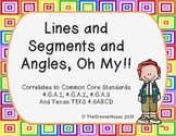 Lines, Line Segments & Angles