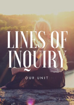 Preview of Lines Of Inquiry Display