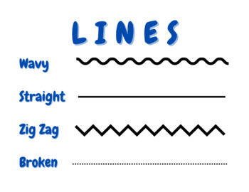 Line Types by Art with Ms Evers | TPT