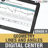 Lines and Angles - 4th Grade Google Paperless Math Review 