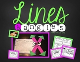 Lines and Angles {Interactive Book and Classroom Posters}