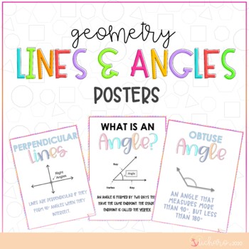Preview of Lines and Angles | POSTERS