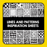 Lines and Patterns Inspiration Sheets
