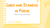 Lines and Stanzas in Poems