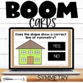 Lines of Symmetry Boom Cards
