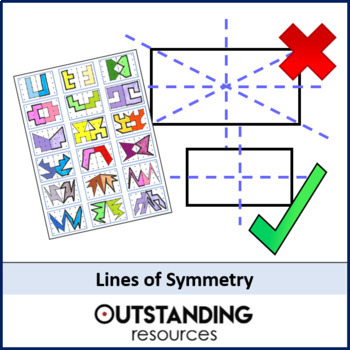 Preview of Lines of Symmetry (Drawing or Reflective Symmetry) Lesson