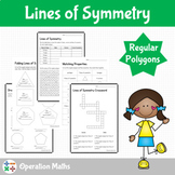 Lines of Symmetry - Regular Polygons