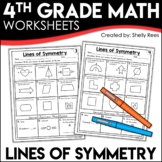 Lines of Symmetry Worksheets and Symmetry Drawing