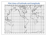 Lines of latitude and longitude - Plot places around the World