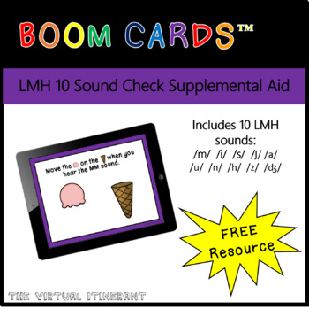 Preview of LMH 10 Sound Check Supplemental Aid Boom Card Deck