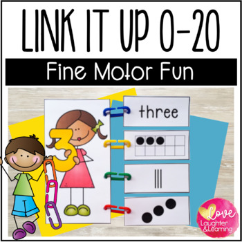 Link It Up! Fine Motor Fun with Numbers 0-20