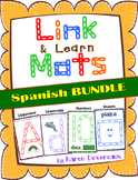 Link & Learn BUNDLE (Spanish) - Mats for Links - Playdough