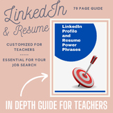 Resume Writing Guide & LinkedIn Profile Tips for Teachers