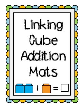 Preview of Linking Cube Addition Mats