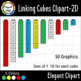 Linking Cube clip art - Unifix Cubes Clipart - Snap Counting