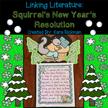 Preview of Linking Literature: Squirrel's New Year's Resolution