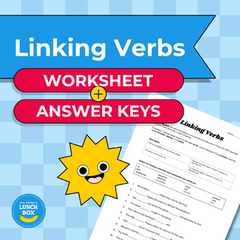 Preview of Linking Verbs Worksheet