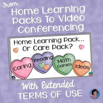 Preview of Links to Free Resources, Tips for Distant Learning Packets and New Terms of Use