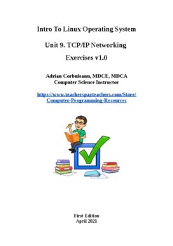 Preview of Linux Labs | TCP/IP Networking | Exercises | High School | Unit 9