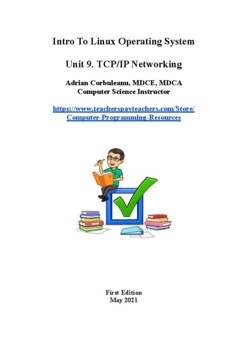 Preview of Linux Labs | TCP/IP Networking | Lecture notes | High School | Unit 9